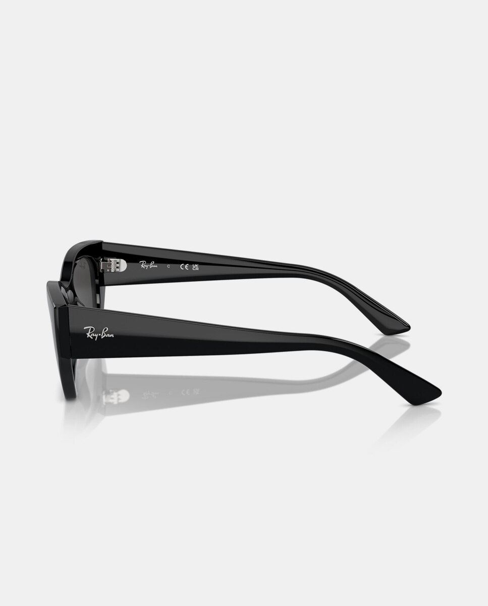 Gafas de sol RB4430 ZENA unisex geométrica en inyectado - Ray-Ban - Negro Negro-3