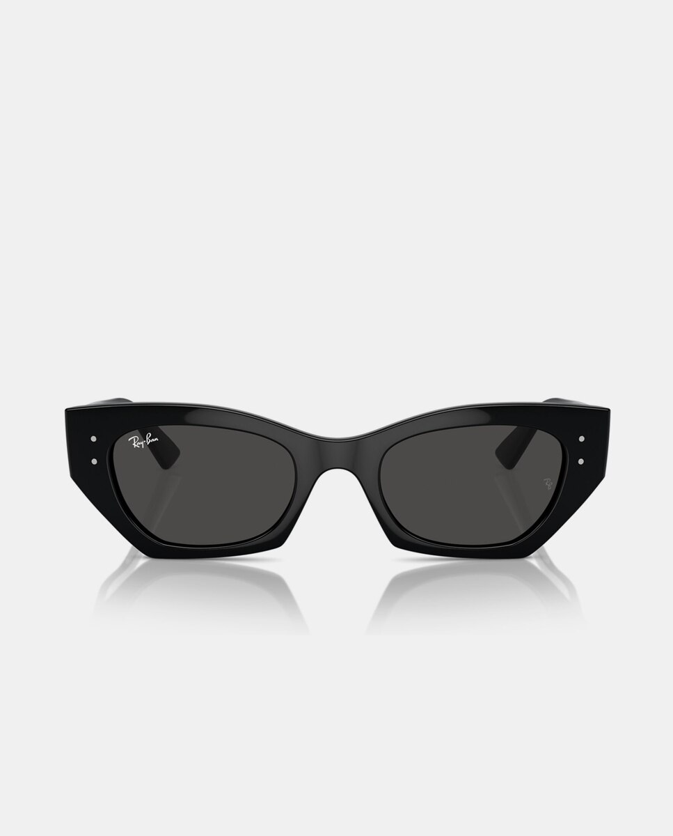 Gafas de sol RB4430 ZENA unisex geométrica en inyectado - Ray-Ban - Negro Negro-4