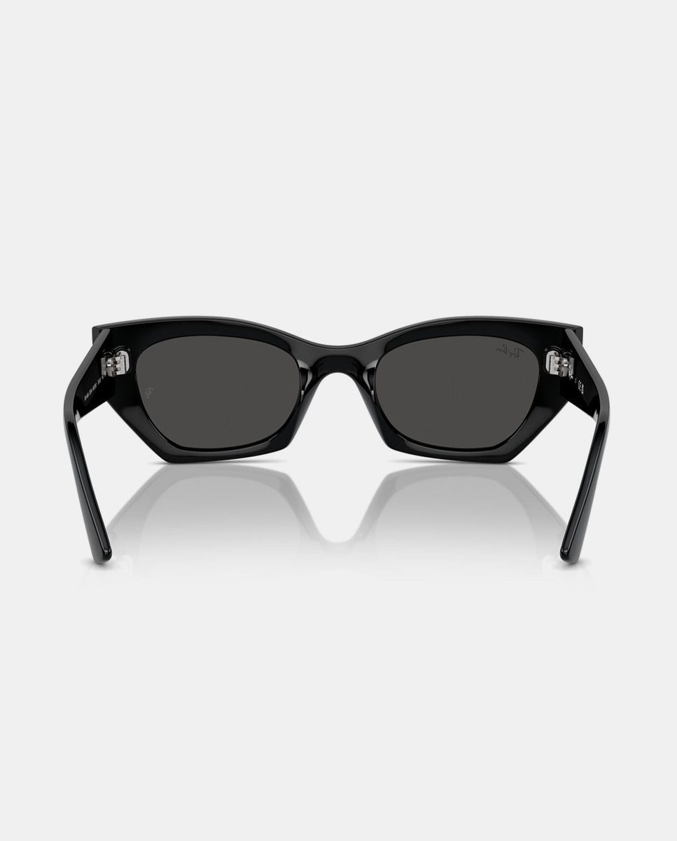 Gafas de sol RB4430 ZENA unisex geométrica en inyectado - Ray-Ban - Negro Negro-6