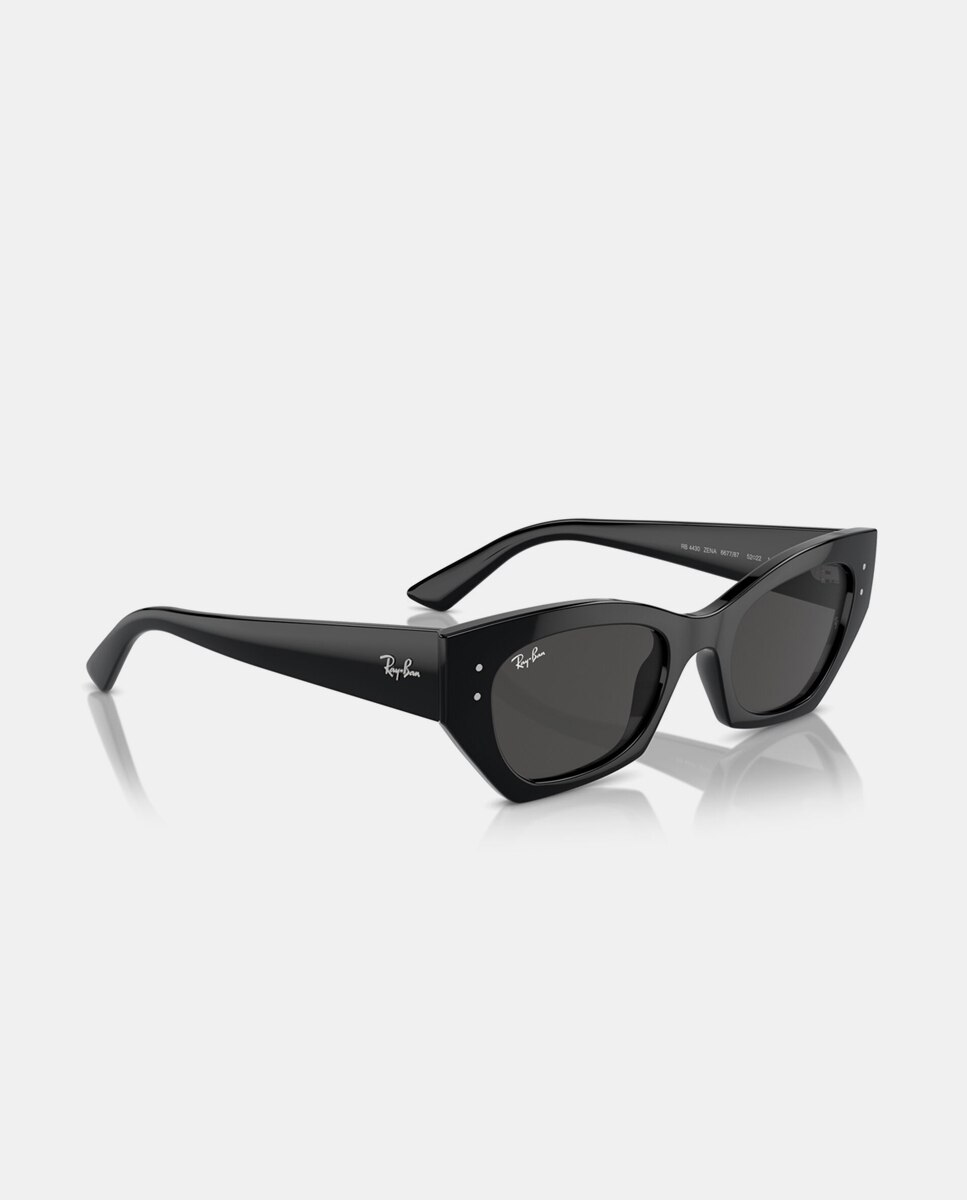 Gafas de sol RB4430 ZENA unisex geométrica en inyectado - Ray-Ban - Negro Negro-7