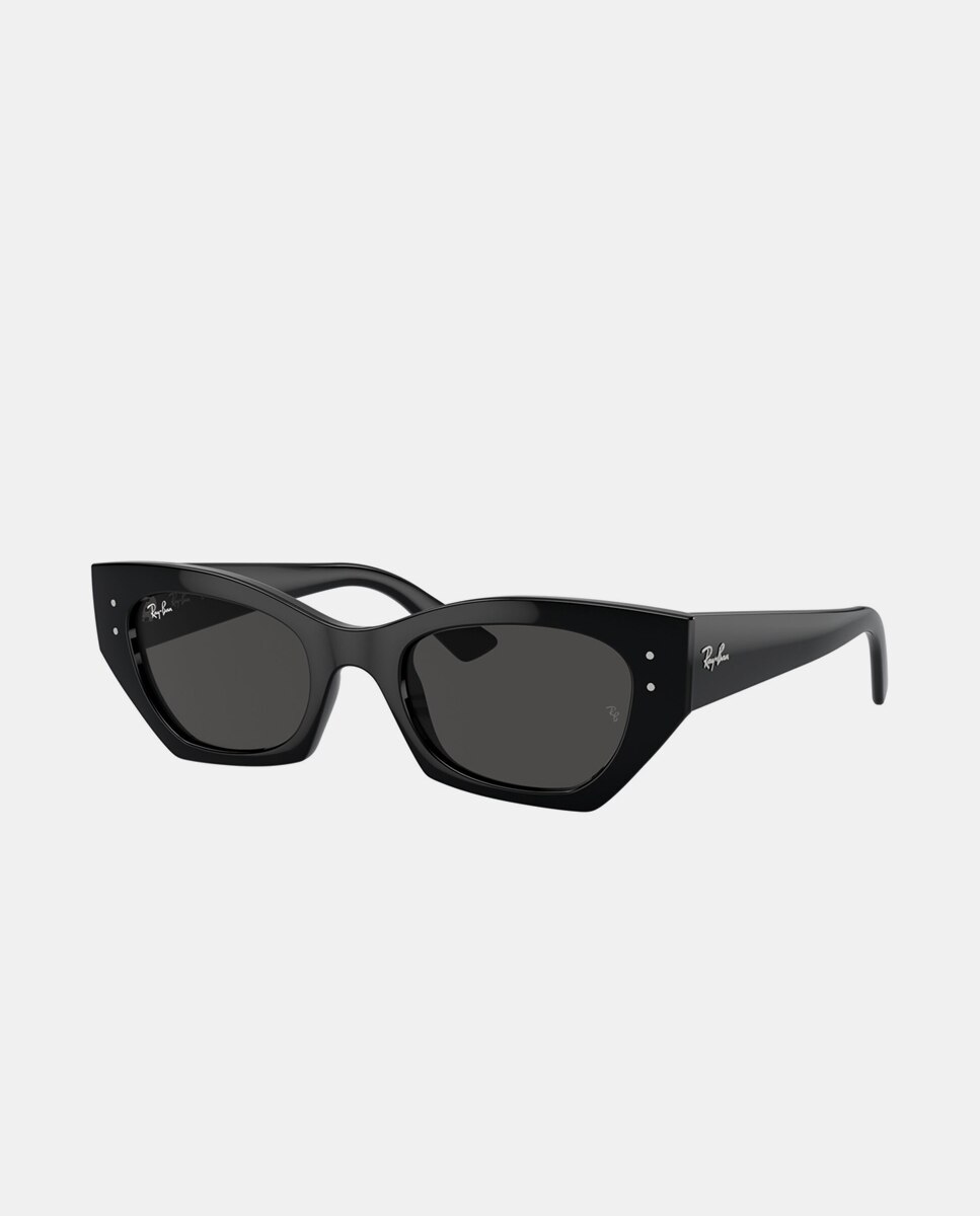 Gafas de sol RB4430 ZENA unisex geométrica en inyectado - Ray-Ban - Negro Negro-9
