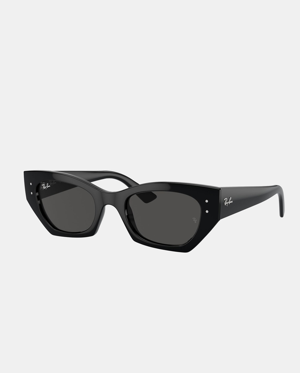 Gafas de sol RB4430 ZENA unisex geométrica en inyectado - Ray-Ban - Negro Negro-11