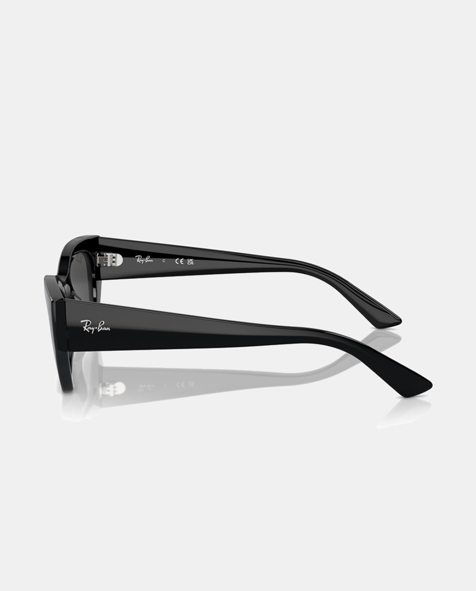 Gafas de sol RB4430 ZENA unisex geométrica en inyectado - Ray-Ban - Negro Negro-12