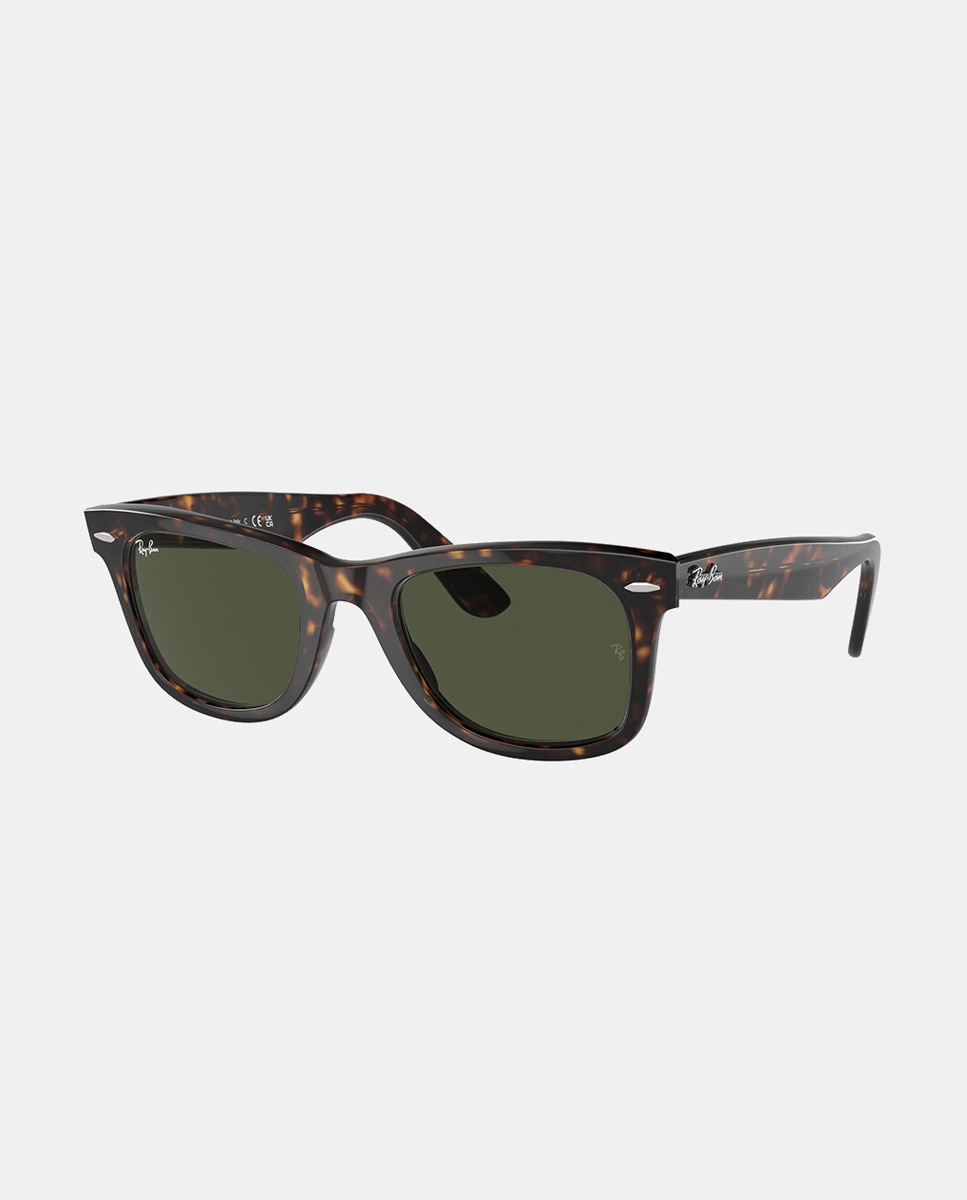 Gafas de sol RB2140 WAYFARER de unisex cuadrada en acetato - Ray-Ban - Marrón Marrón-2