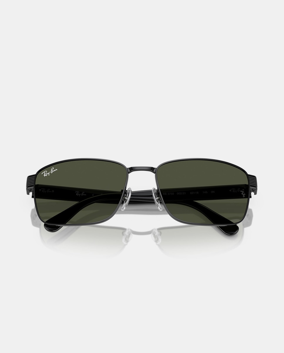 Gafas de sol RB3750 unisex cuadrada en metal - Ray-Ban - Negro Negro-5