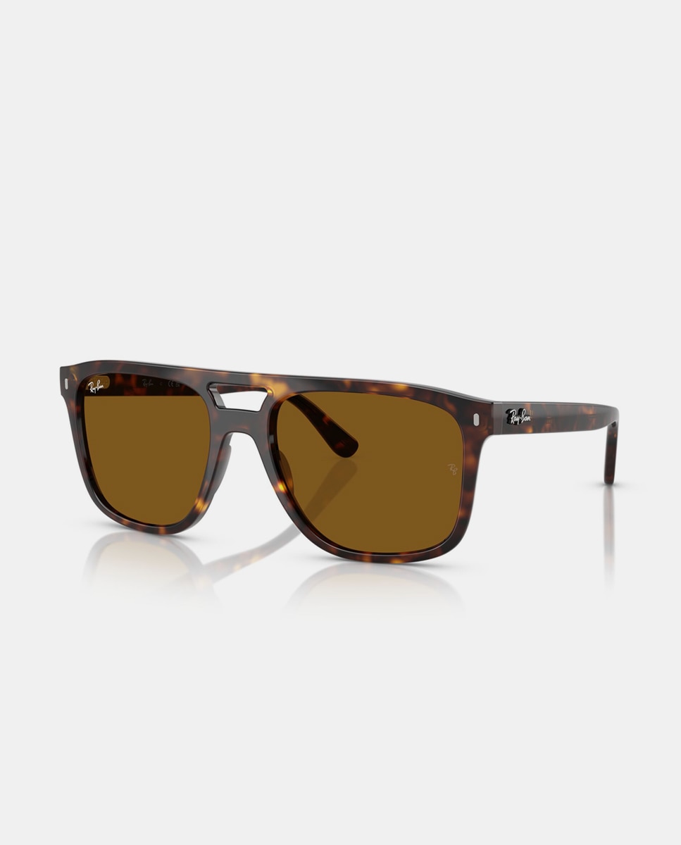 Gafas de sol RB2213 unisex cuadrada en inyectado - Ray-Ban - Marrón Marrón-2