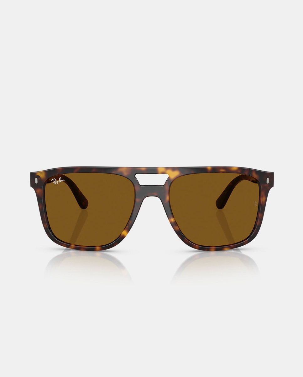 Gafas de sol RB2213 unisex cuadrada en inyectado - Ray-Ban - Marrón Marrón-4