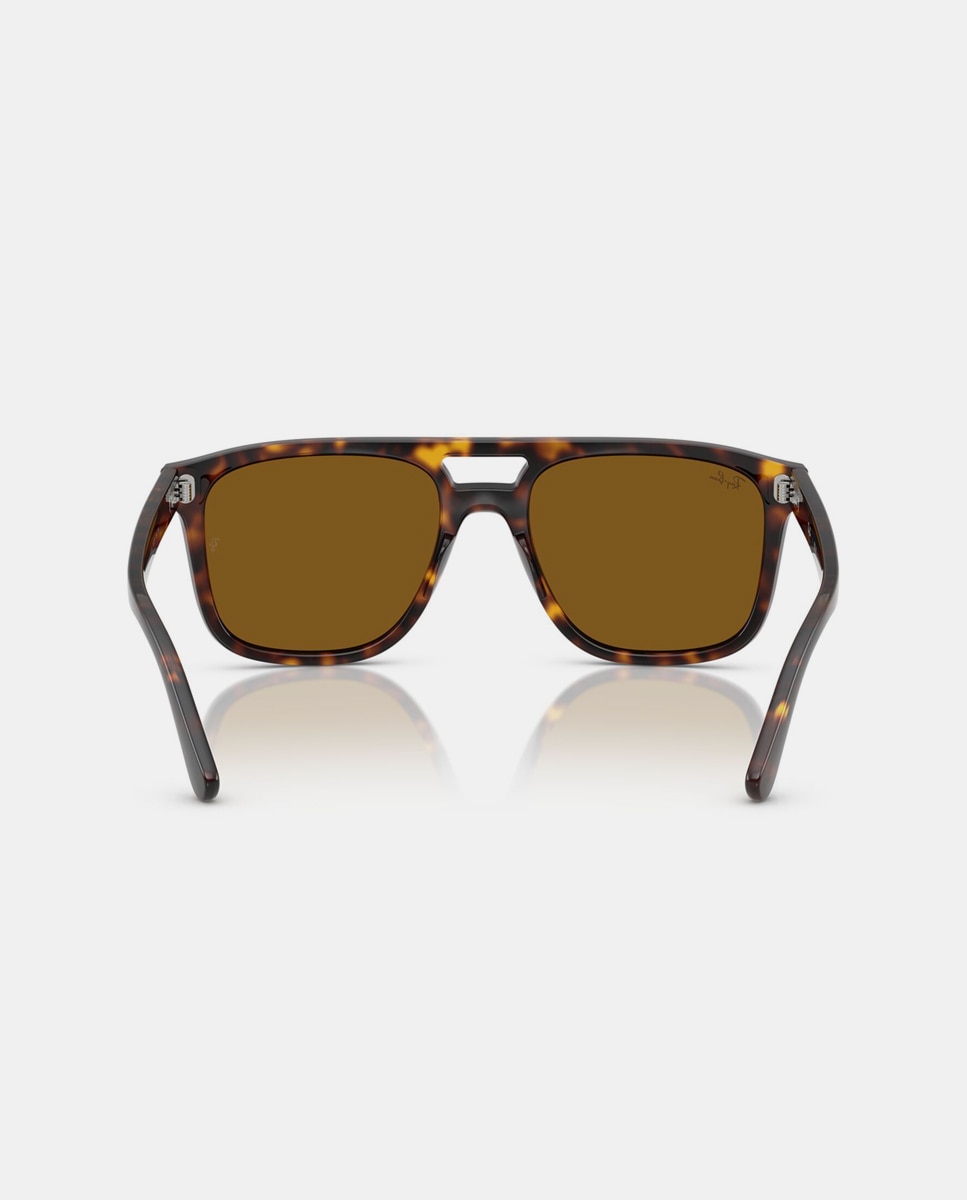 Gafas de sol RB2213 unisex cuadrada en inyectado - Ray-Ban - Marrón Marrón-6