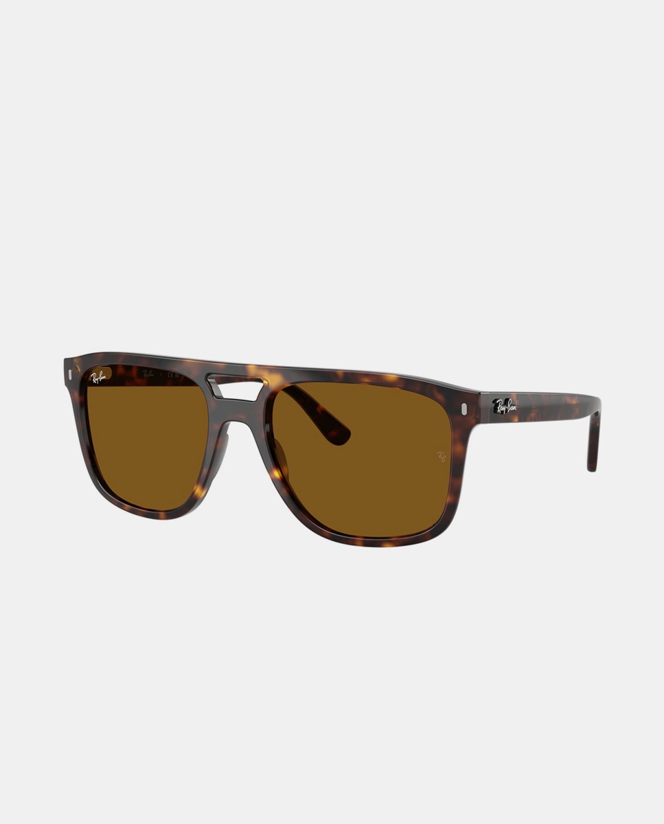 Gafas de sol RB2213 unisex cuadrada en inyectado - Ray-Ban - Marrón Marrón-9