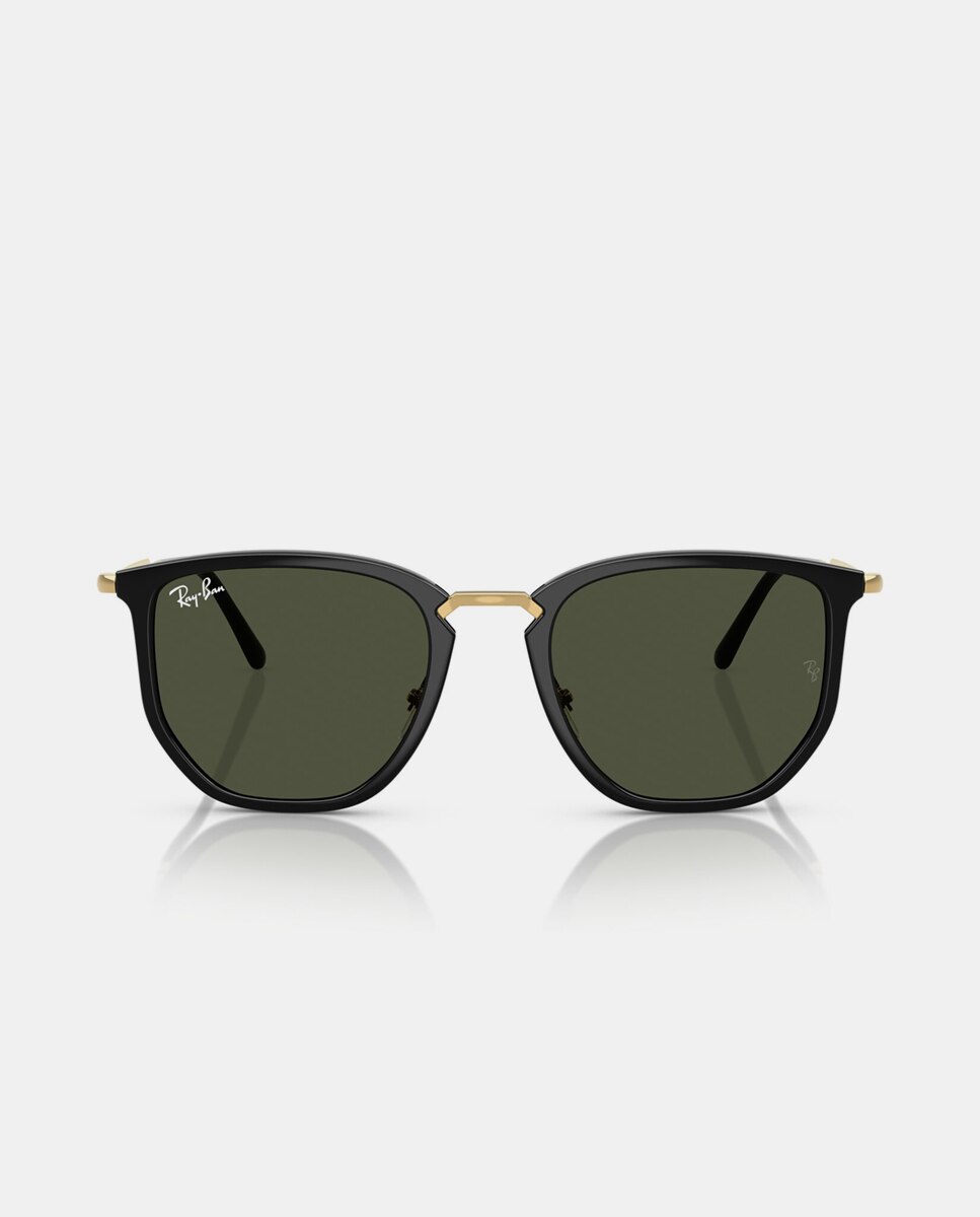 Gafas de sol RB4451 unisex geométrica en inyectado - Ray-Ban - Negro Negro-4
