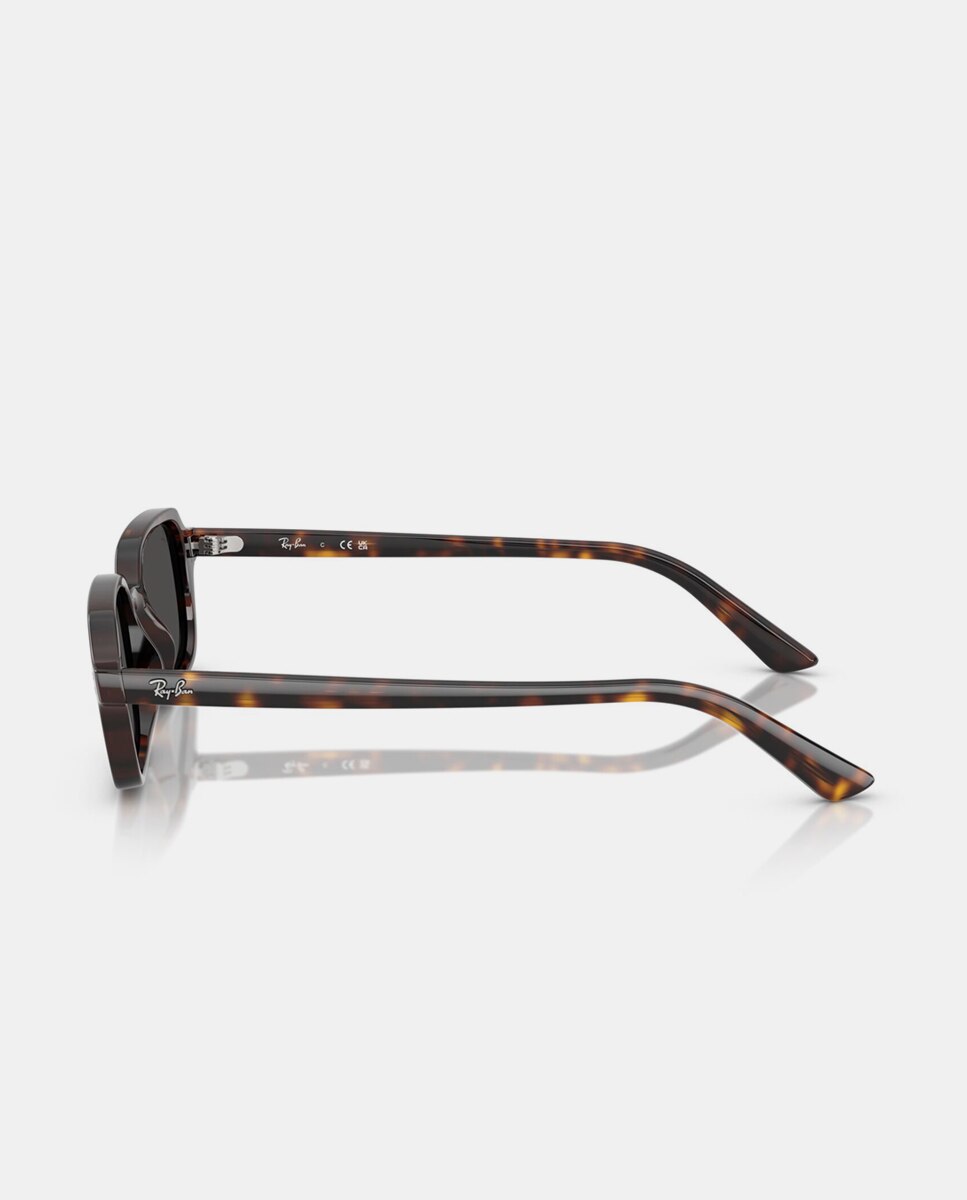 Gafas de sol RB4455 ZURI unisex rectangular en inyectado - Ray-Ban - Marrón Marrón-3