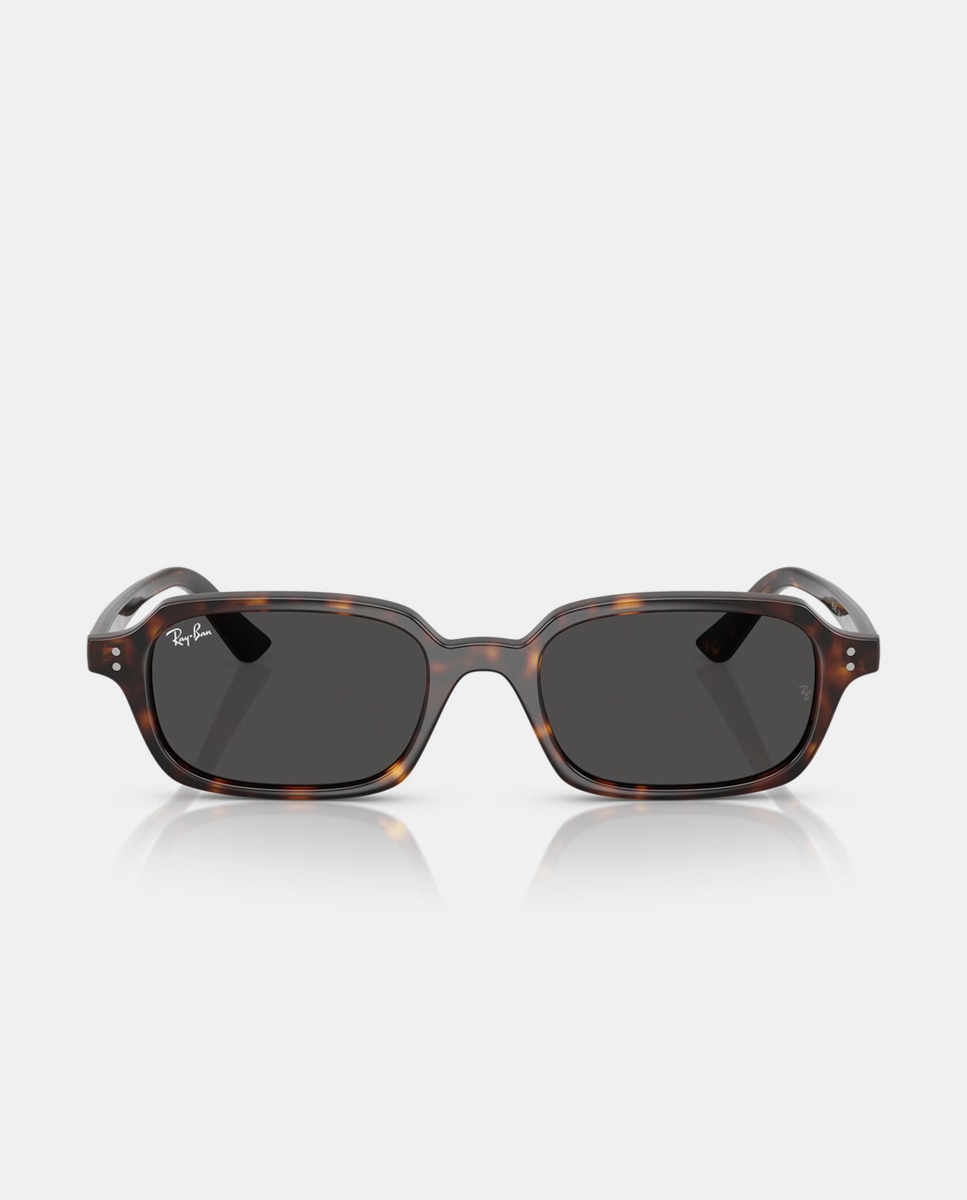 Gafas de sol RB4455 ZURI unisex rectangular en inyectado - Ray-Ban - Marrón Marrón-4