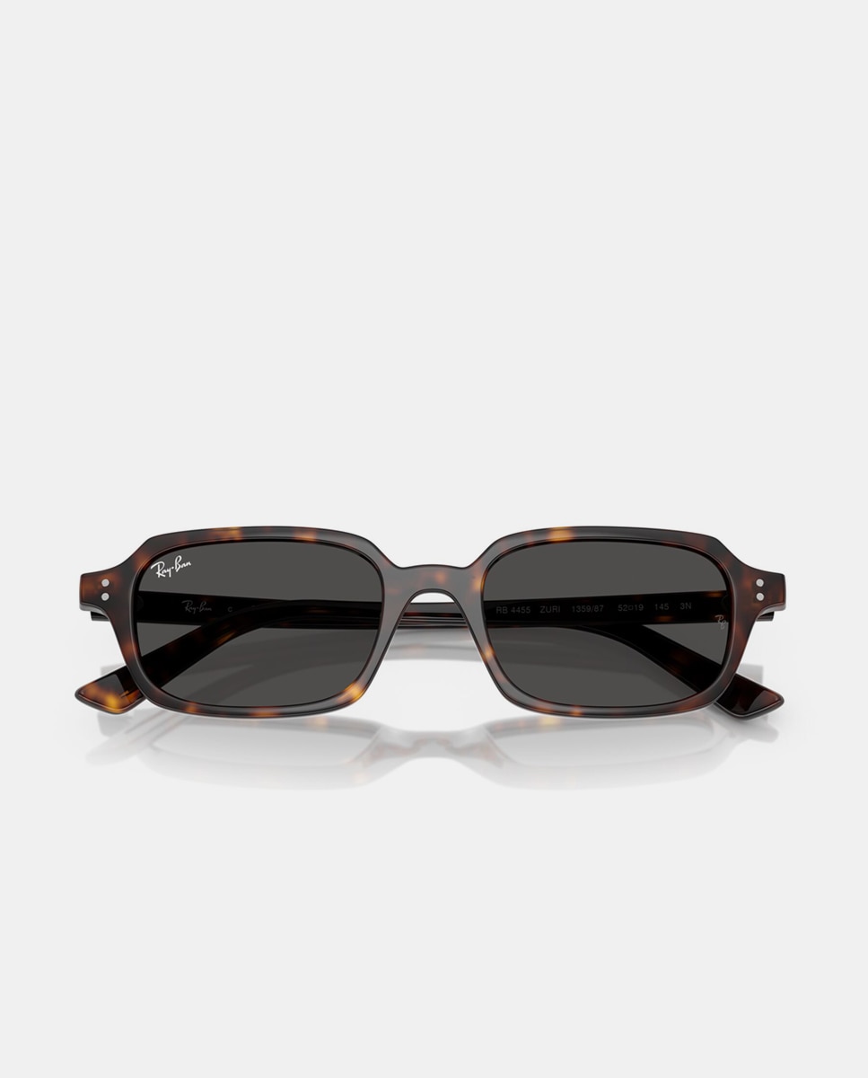 Gafas de sol RB4455 ZURI unisex rectangular en inyectado - Ray-Ban - Marrón Marrón-5
