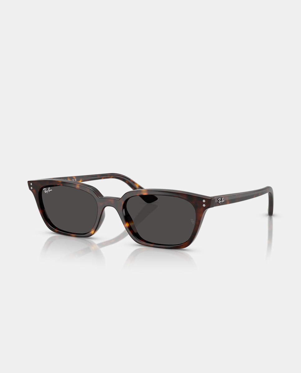 Imagen 2 de Gafas de sol RB4456 ZAYA unisex rectangular en inyectado - Ray-Ban - Marrón Marrón