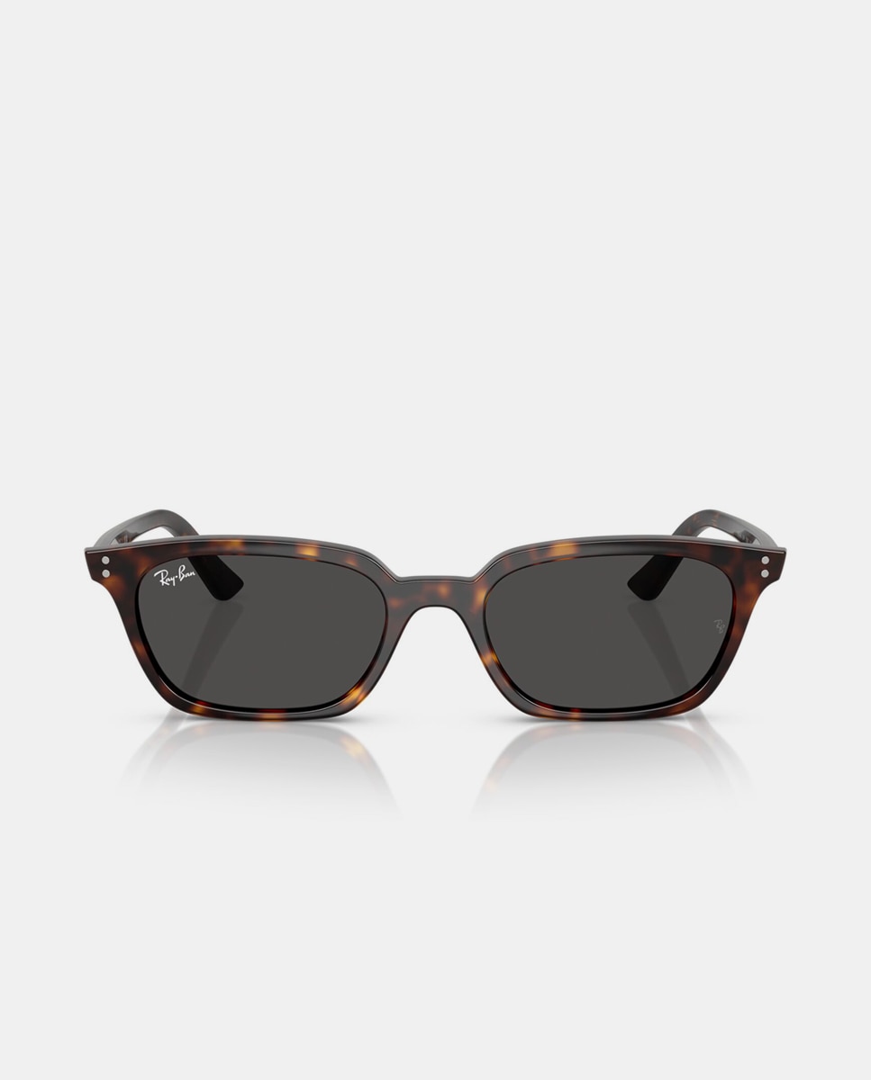 Imagen 4 de Gafas de sol RB4456 ZAYA unisex rectangular en inyectado - Ray-Ban - Marrón Marrón
