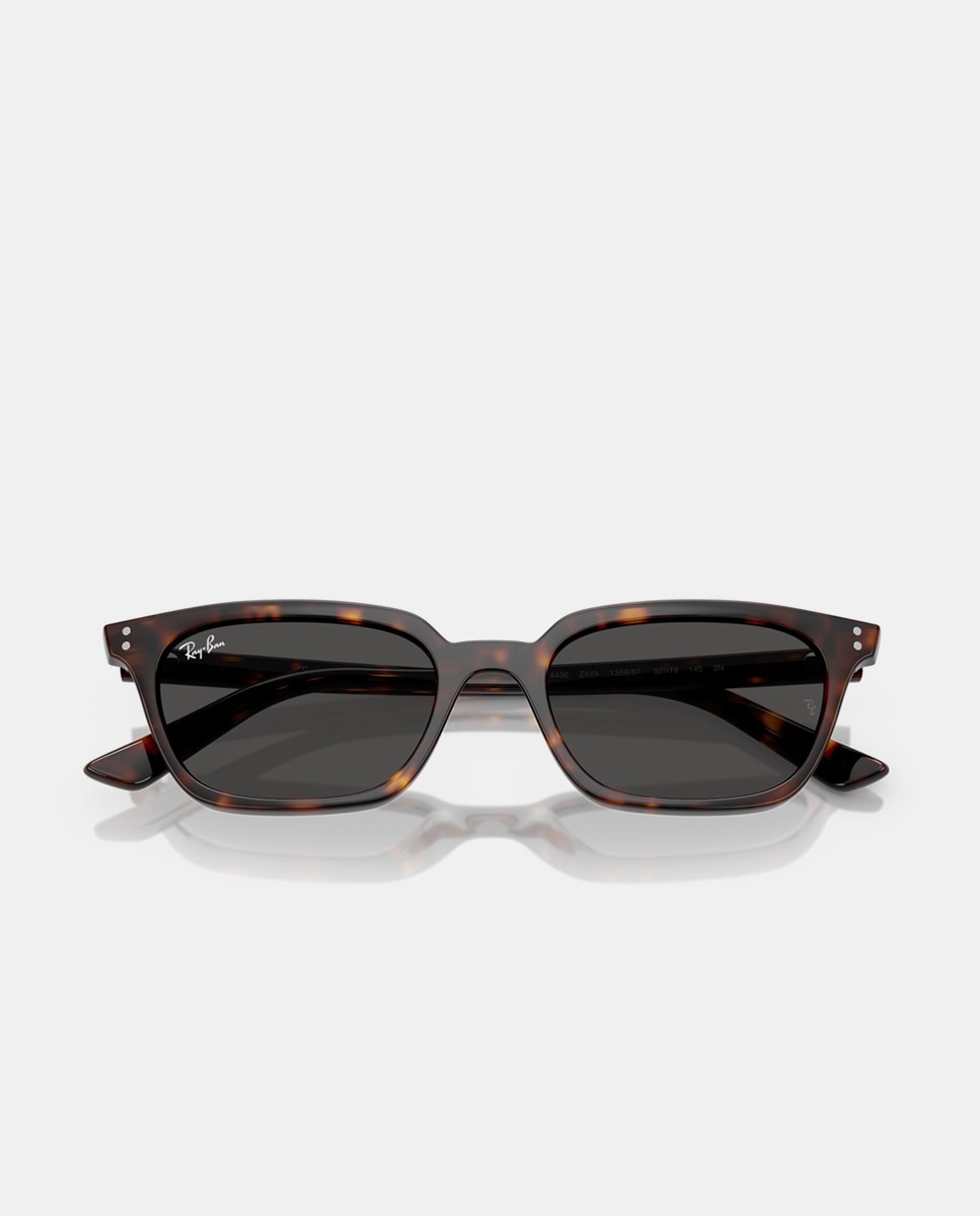 Imagen 5 de Gafas de sol RB4456 ZAYA unisex rectangular en inyectado - Ray-Ban - Marrón Marrón