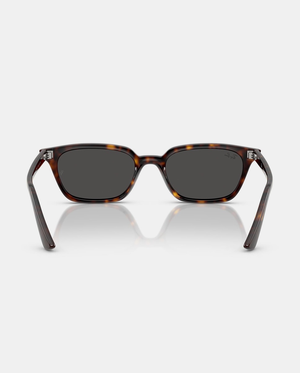 Imagen 6 de Gafas de sol RB4456 ZAYA unisex rectangular en inyectado - Ray-Ban - Marrón Marrón