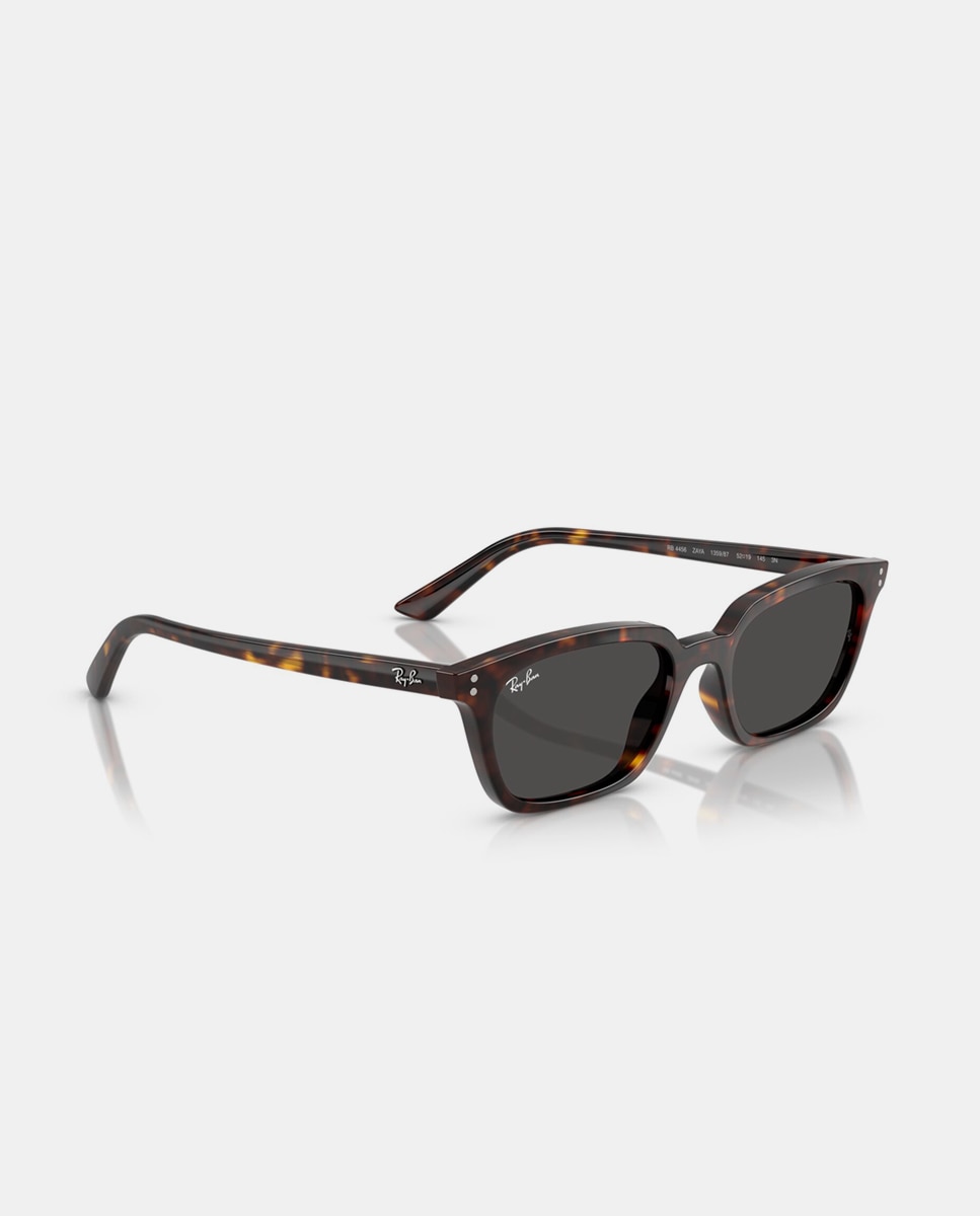 Imagen 7 de Gafas de sol RB4456 ZAYA unisex rectangular en inyectado - Ray-Ban - Marrón Marrón