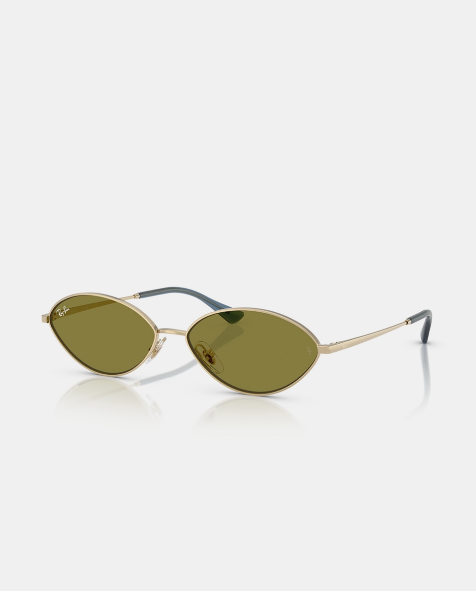 Gafas de sol RB3757 KAI unisex ovalada en metal - Ray-Ban - Oro Oro-2