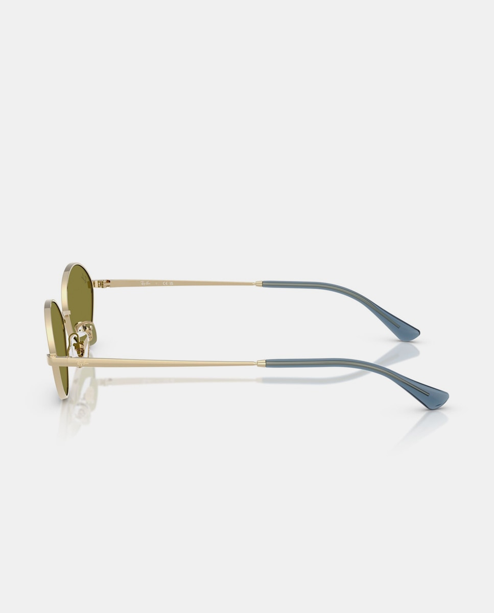 Gafas de sol RB3757 KAI unisex ovalada en metal - Ray-Ban - Oro Oro-3