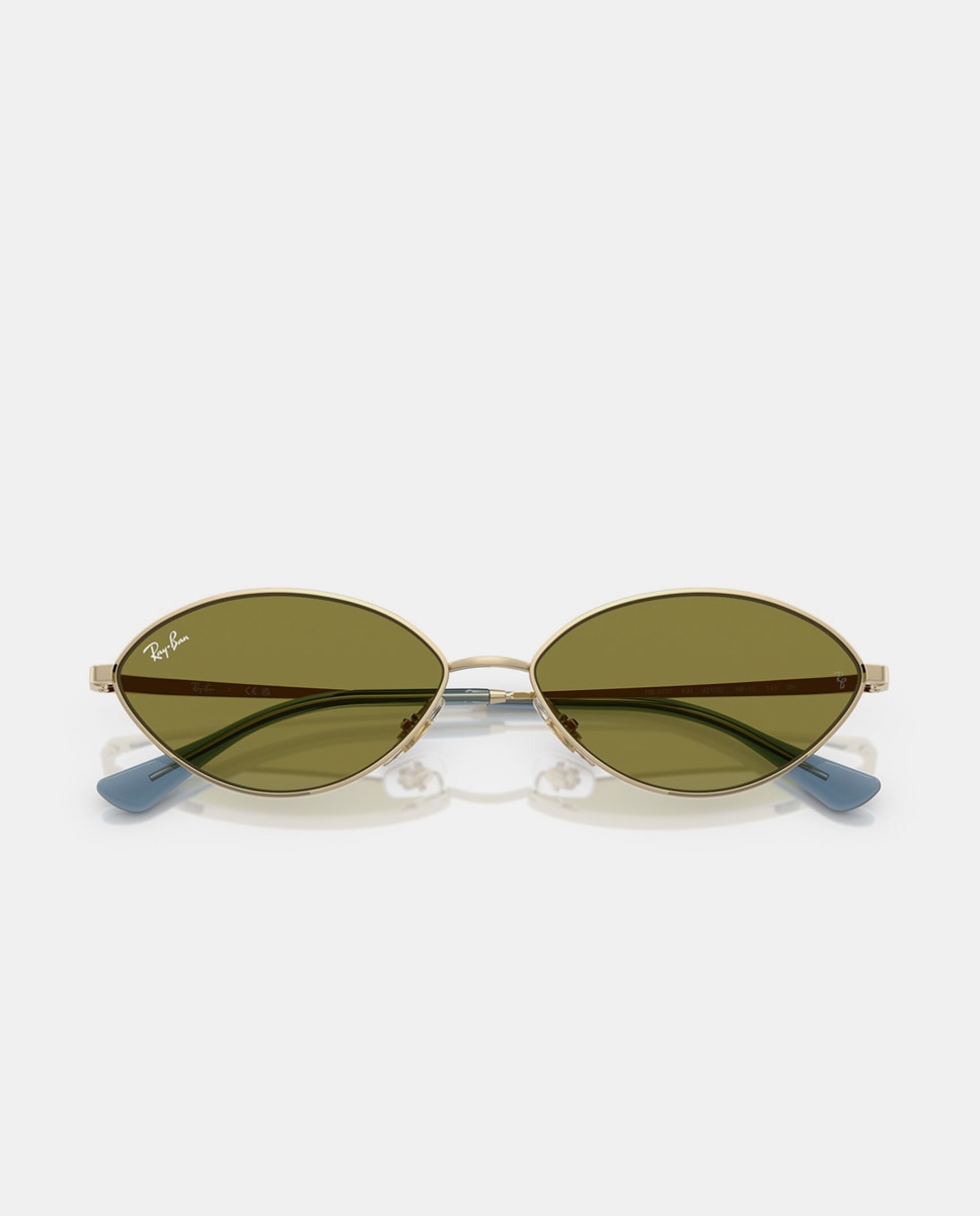 Gafas de sol RB3757 KAI unisex ovalada en metal - Ray-Ban - Oro Oro-5