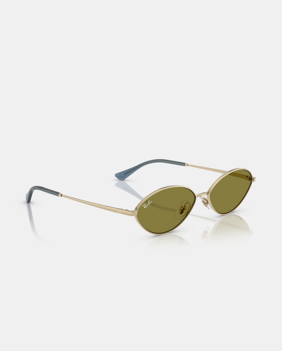 Gafas de sol RB3757 KAI unisex ovalada en metal - Ray-Ban - Oro Oro-7