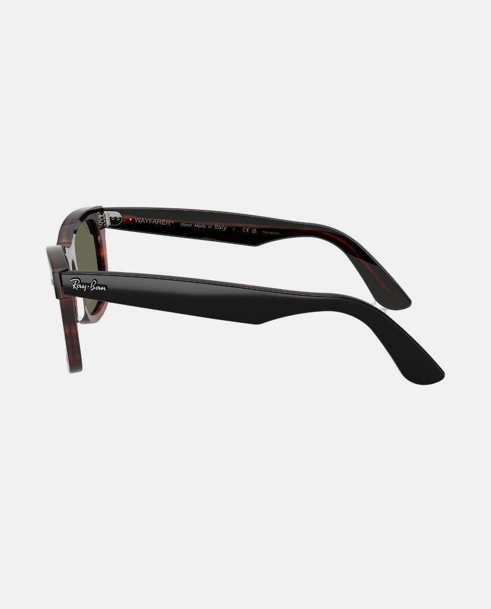 Gafas de sol RB2240 WAYFARER unisex cuadrada en acetato con lente polarizada - Ray-Ban - Negro Negro-3