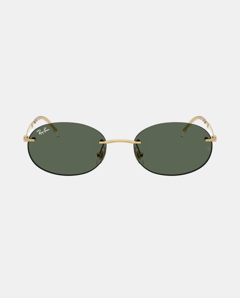 Gafas de sol RB3767 unisex ovalada en metal - Ray-Ban - Oro Oro-1
