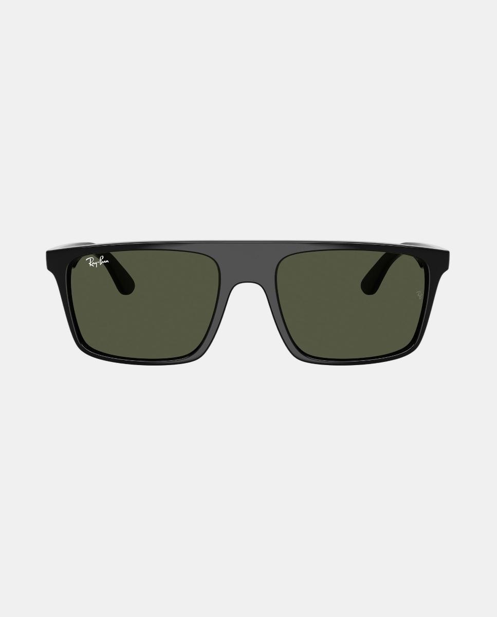 Gafas de sol RB2222 unisex cuadrada en inyectado - Ray-Ban - Negro Negro-1