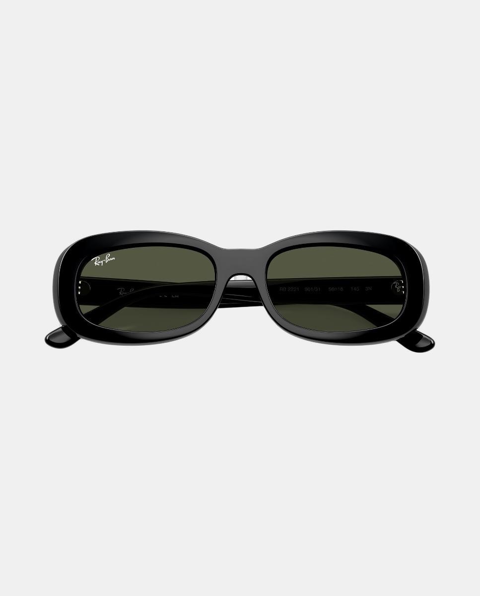 Gafas de sol RB2221 de mujer ovalada en inyectado - Ray-Ban - Negro Negro-5