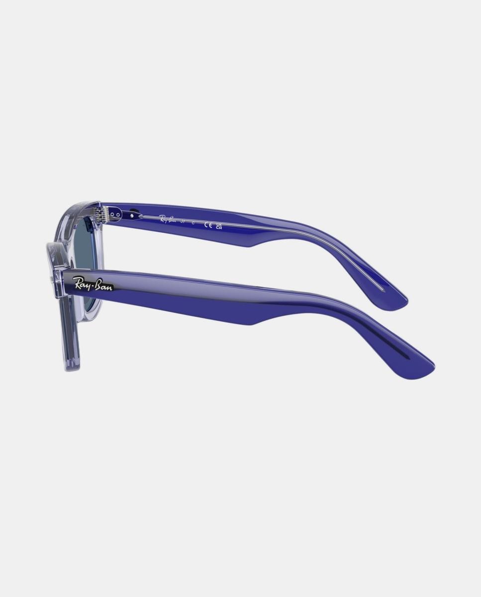 Gafas de sol RJ9140S unisex cuadrada en acetato - Ray-Ban - Azul Azul-3