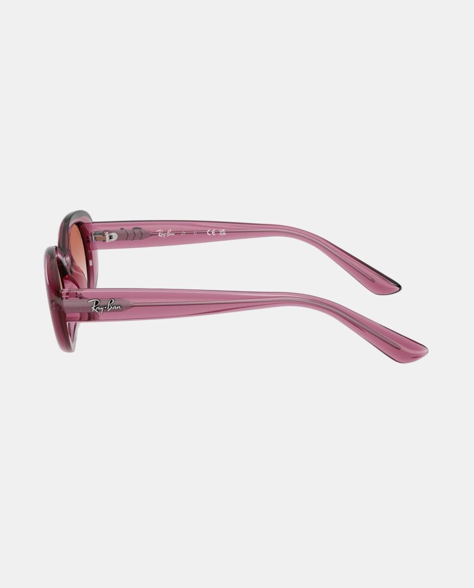 Gafas de sol RJ9141S de mujer ovalada en inyectado con lente degradada - Ray Ban Junior - Lila Lila-3