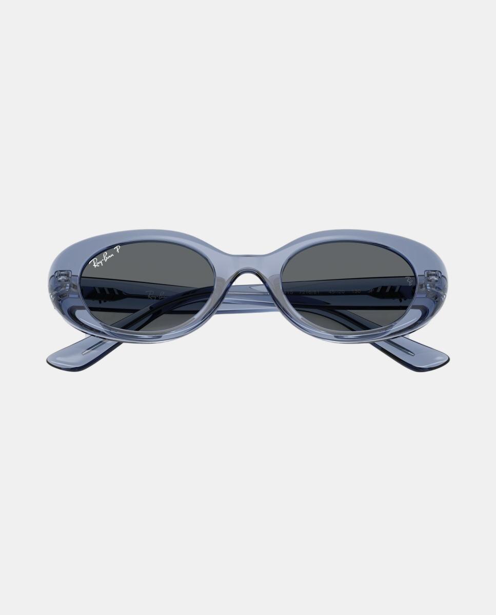 Gafas de sol RJ9141S de mujer ovalada en inyectado con lente polarizada - Ray Ban Junior - Azul Azul-5
