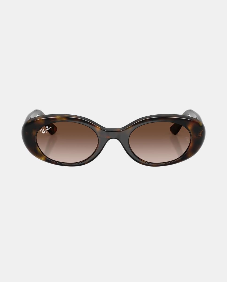 Gafas de sol RJ9141S de mujer ovalada en inyectado con lente degradada - Ray Ban Junior - Marrón Marrón-4