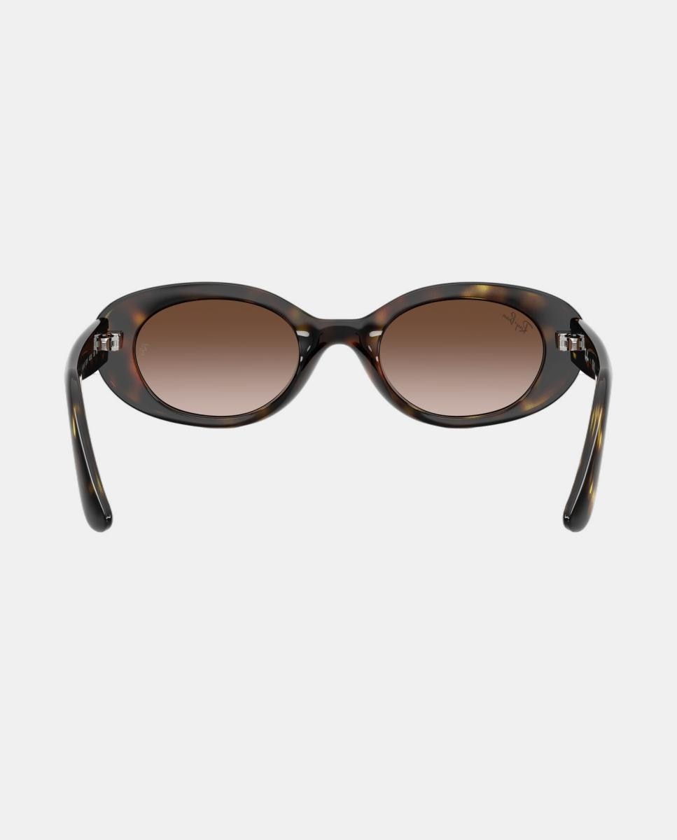Gafas de sol RJ9141S de mujer ovalada en inyectado con lente degradada - Ray Ban Junior - Marrón Marrón-6