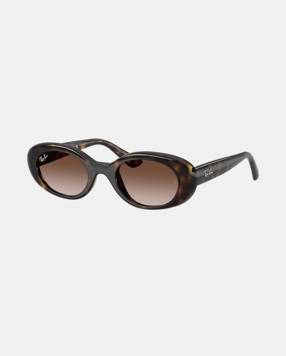 Gafas de sol RJ9141S de mujer ovalada en inyectado con lente degradada - Ray Ban Junior - Marrón Marrón-8