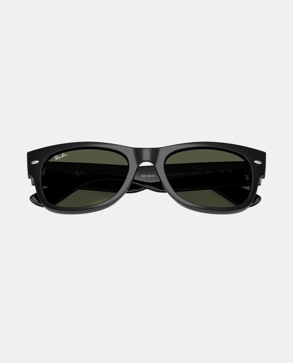 Gafas de sol RB0832S MEGA WAYFARER II unisex cuadrada en inyectado - Ray-Ban - Negro Negro-5