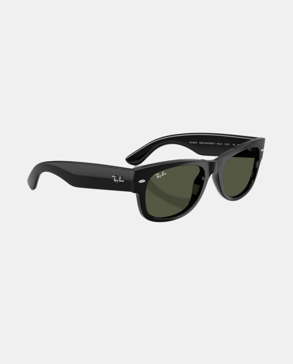 Gafas de sol RB0832S MEGA WAYFARER II unisex cuadrada en inyectado - Ray-Ban - Negro Negro-7