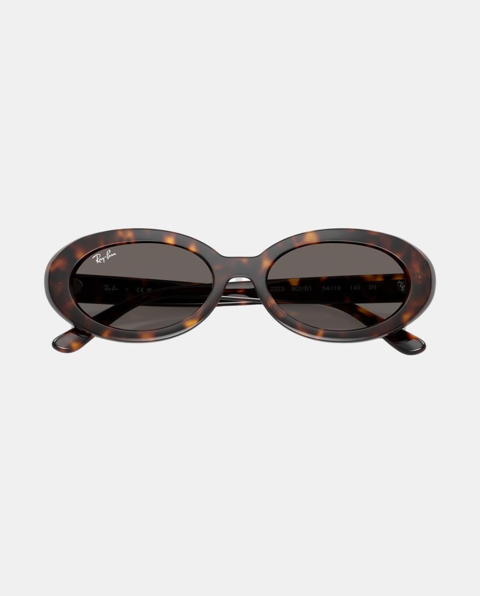 Gafas de sol RB2223 de mujer ovalada en inyectado - Ray-Ban - Marrón Marrón-5