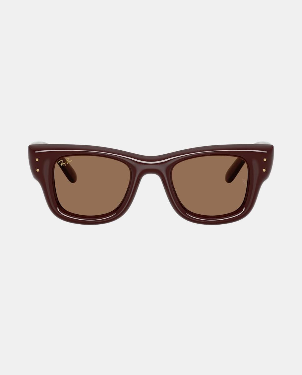 Imagen 0 de Gafas de sol RB4940 WAYFARER PUFFER unisex cuadrada en inyectado Marrón