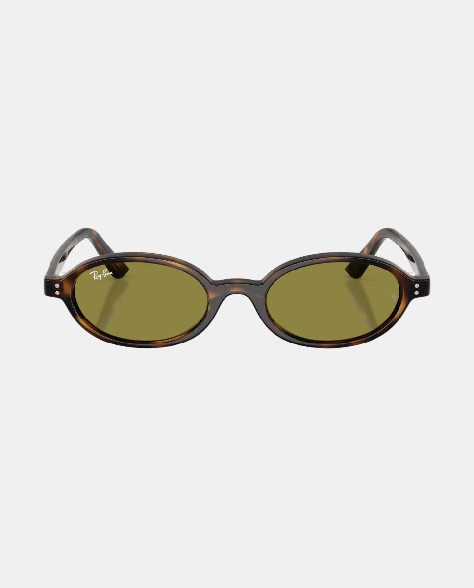 Imagen 4 de Gafas de sol RB4472 unisex ovalada en inyectado - Ray-Ban - Marrón Marrón
