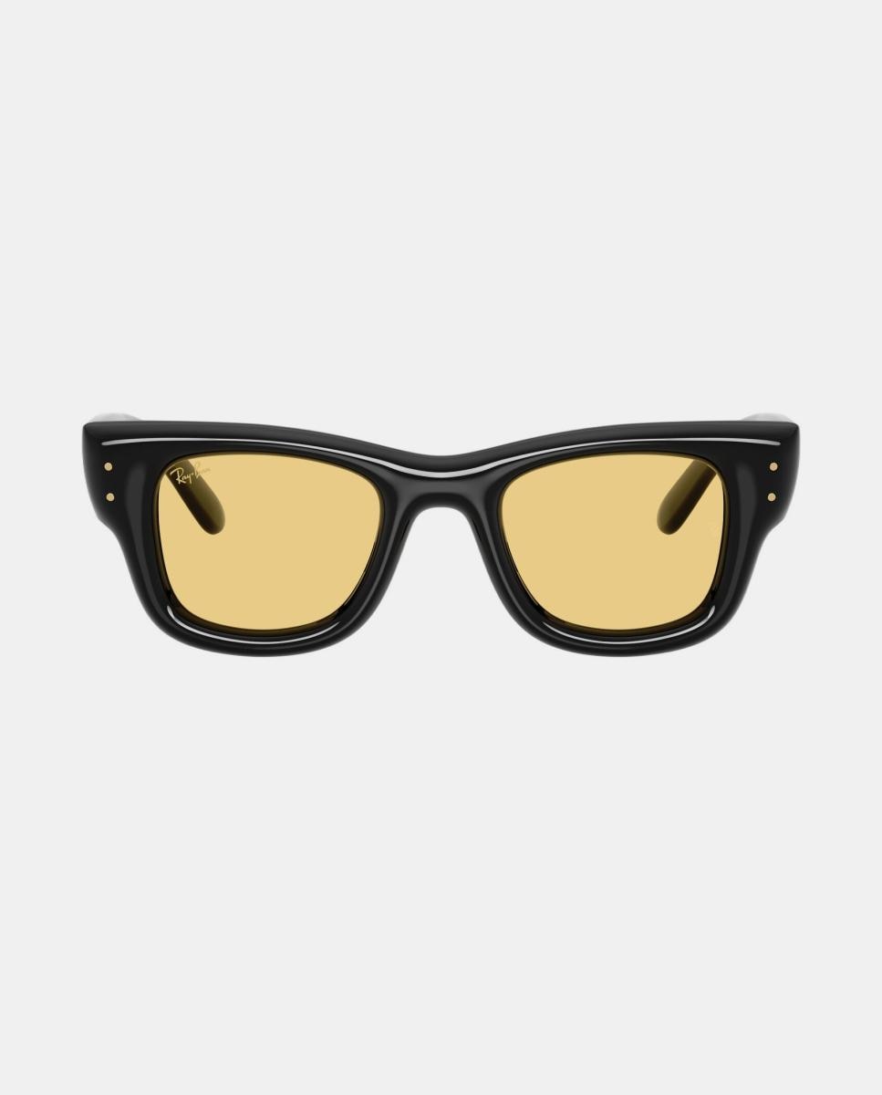 Imagen 0 de Gafas de sol RB4940 WAYFARER PUFFER unisex cuadrada en inyectado Negro