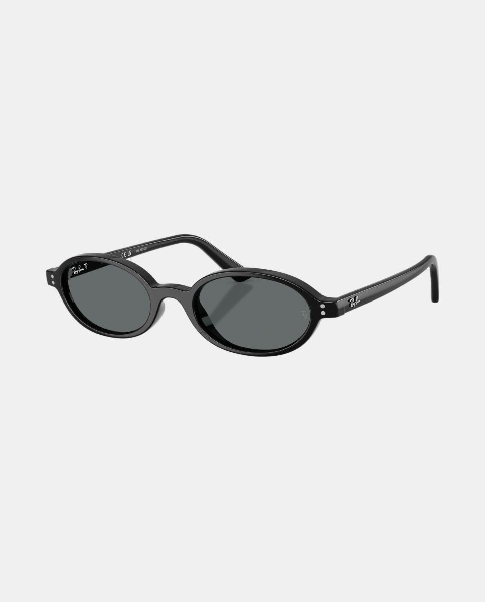 Imagen 2 de Gafas de sol RB4472 unisex ovalada en inyectado con lente polarizada - Ray-Ban - Negro Negro