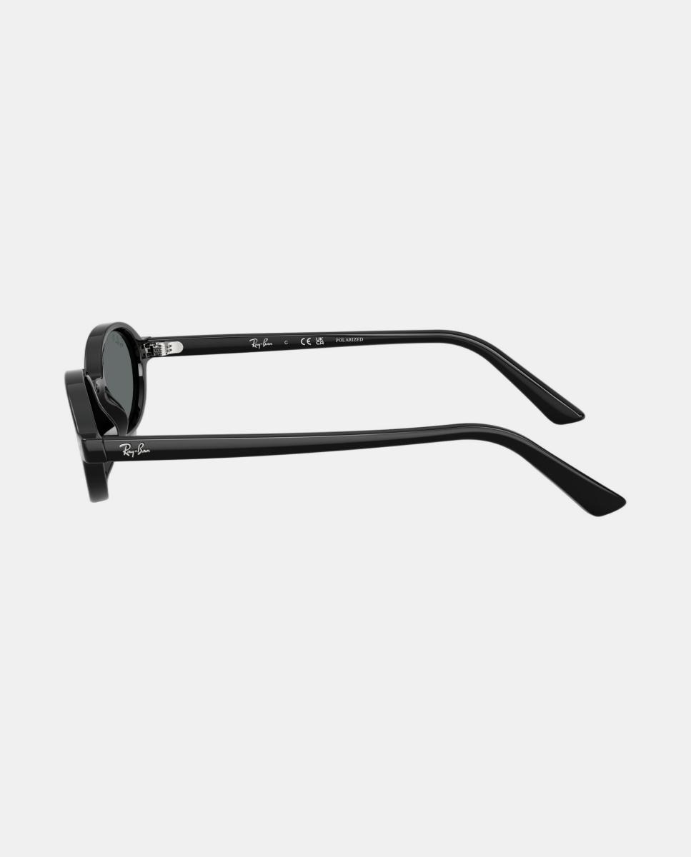 Imagen 3 de Gafas de sol RB4472 unisex ovalada en inyectado con lente polarizada - Ray-Ban - Negro Negro