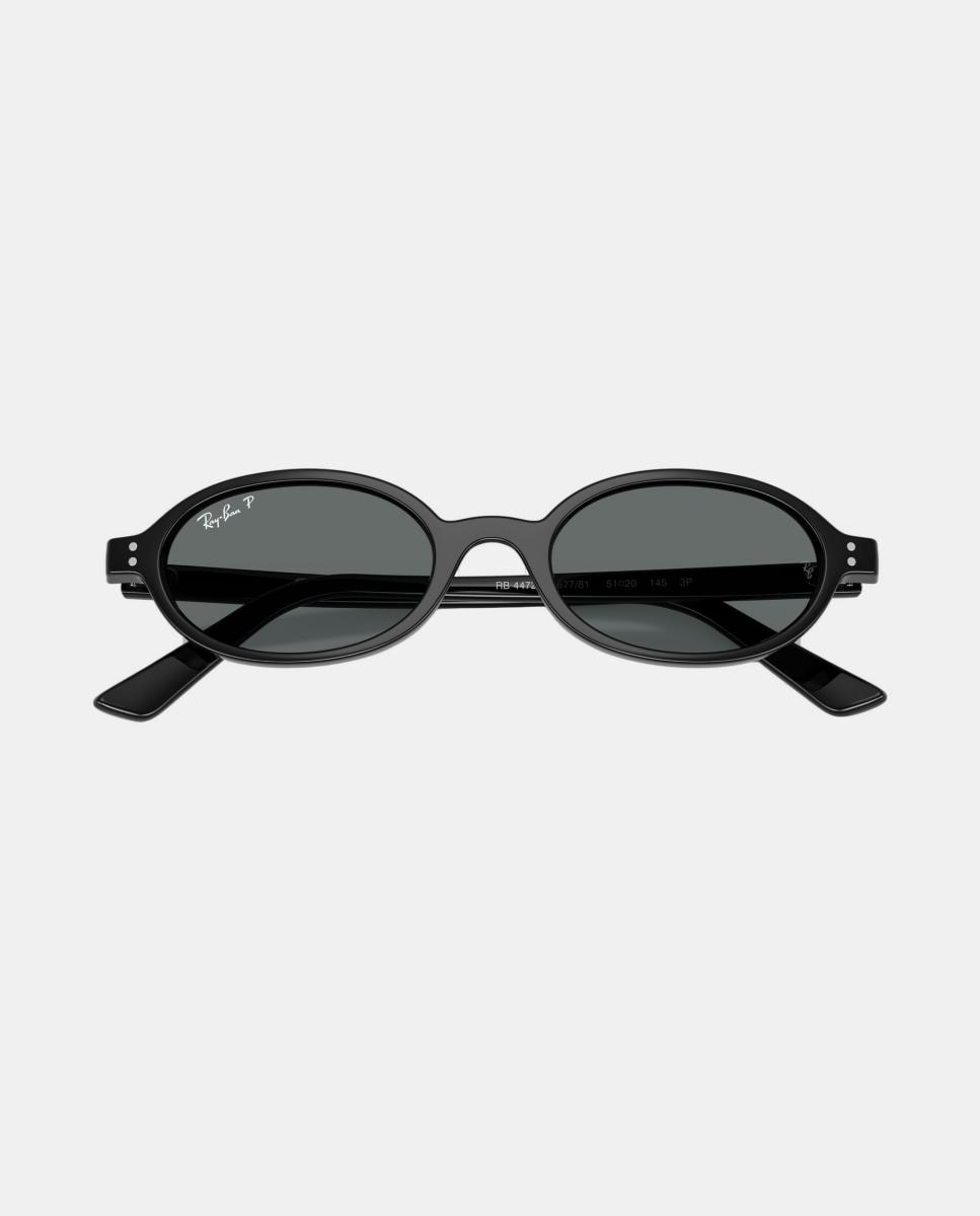 Imagen 5 de Gafas de sol RB4472 unisex ovalada en inyectado con lente polarizada - Ray-Ban - Negro Negro