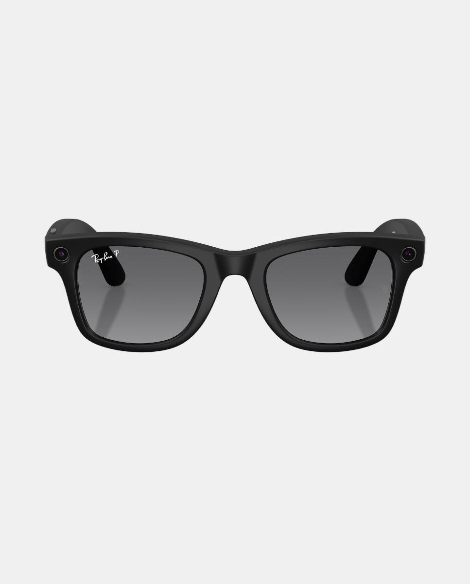 Gafas de sol inteligentes con IA RW4012 WAYFARER unisex cuadrada en inyectado con lente polarizada - RayBan Meta - Negro Negro-4