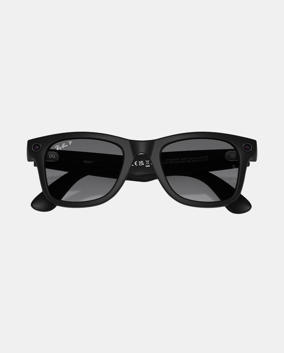 Gafas de sol inteligentes con IA RW4012 WAYFARER unisex cuadrada en inyectado con lente polarizada - RayBan Meta - Negro Negro-5