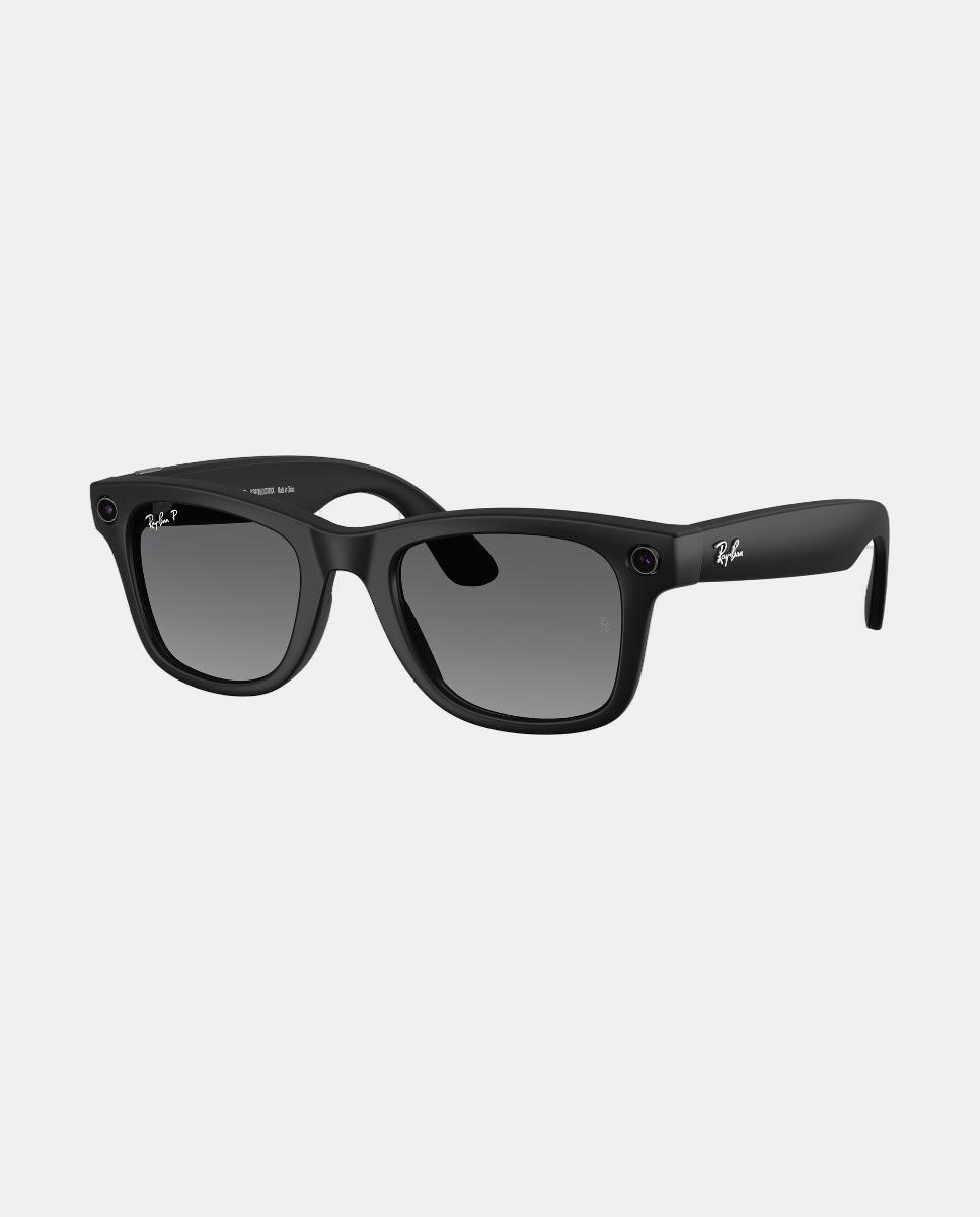 Gafas de sol inteligentes con IA RW4012 WAYFARER unisex cuadrada en inyectado con lente polarizada - RayBan Meta - Negro Negro-9
