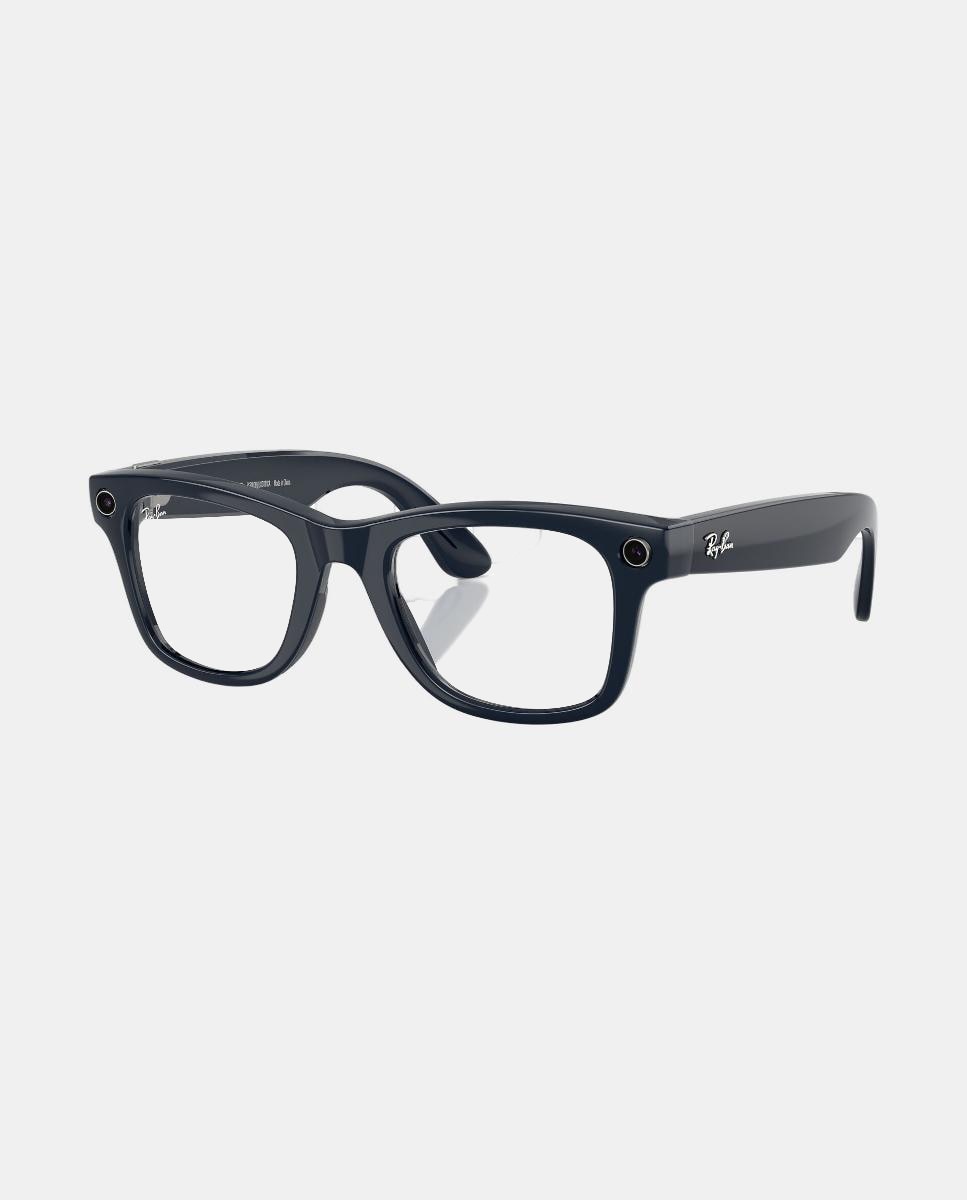 Gafas de sol inteligentes con IA RW4012 WAYFARER unisex cuadrada en inyectado con lente fotocromatica - RayBan Meta - Azul Azul-2