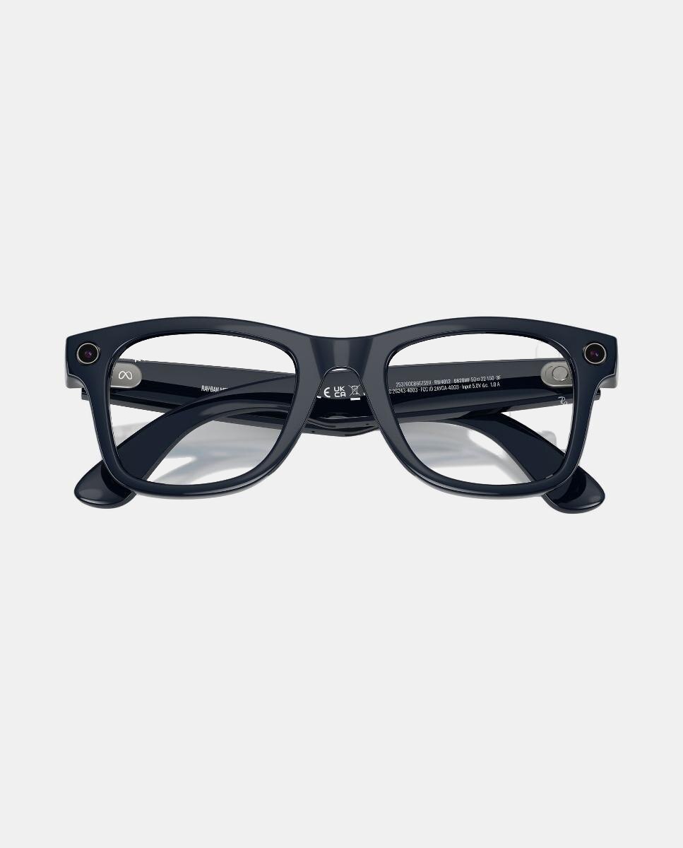 Gafas de sol inteligentes con IA RW4012 WAYFARER unisex cuadrada en inyectado con lente fotocromatica - RayBan Meta - Azul Azul-5